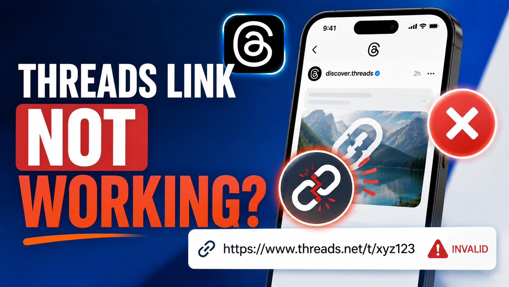 Illustration of a Threads URL passing through checks for post type, access, redirect, and media.